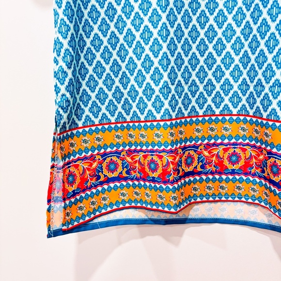 URBAN COCO Green and pink floral dress - Picture 9 of 10